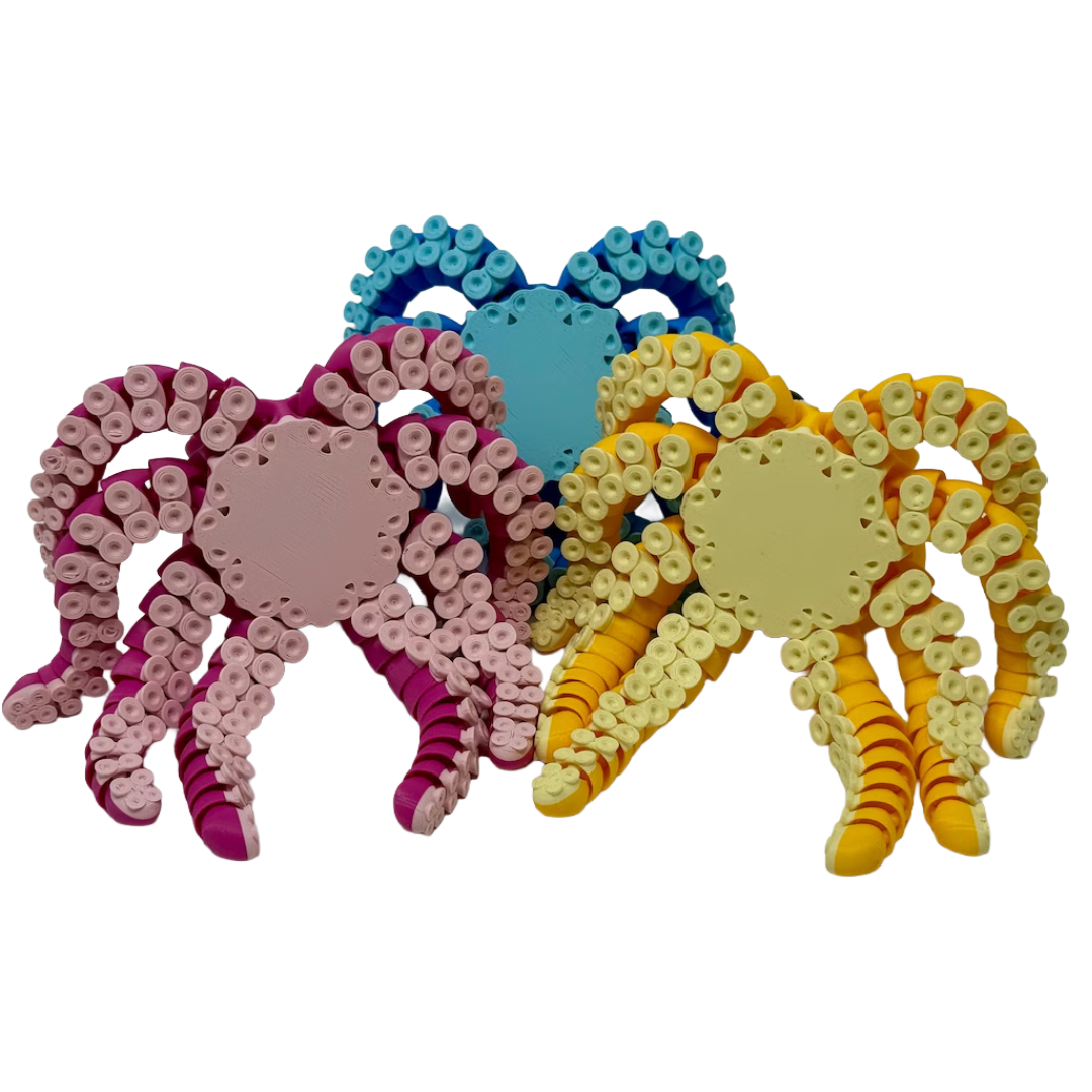 Cutethulhu Viral TikTok Posable Octopus Articulated
