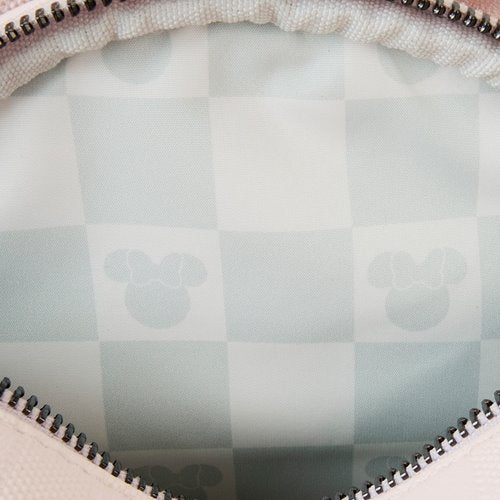 Disney Minnie Ear Checkerboard Convertible Crossbody