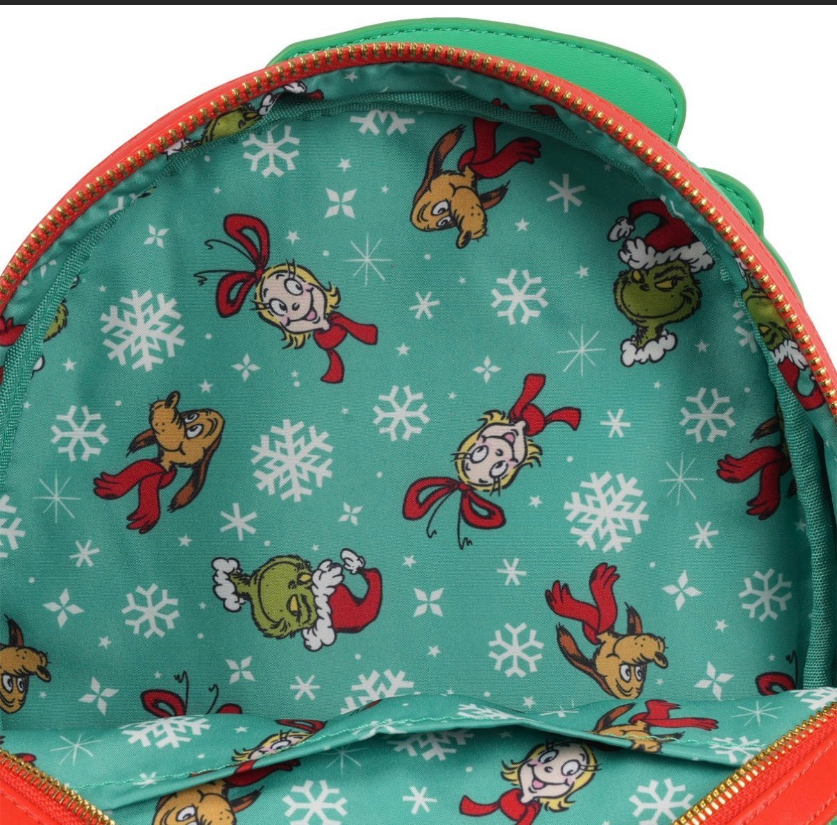 How the Grinch Stole Christmas Grinch Christmas Sweater Mini-Backpack - Entertainment Earth Exclusive EST ship date 12/15