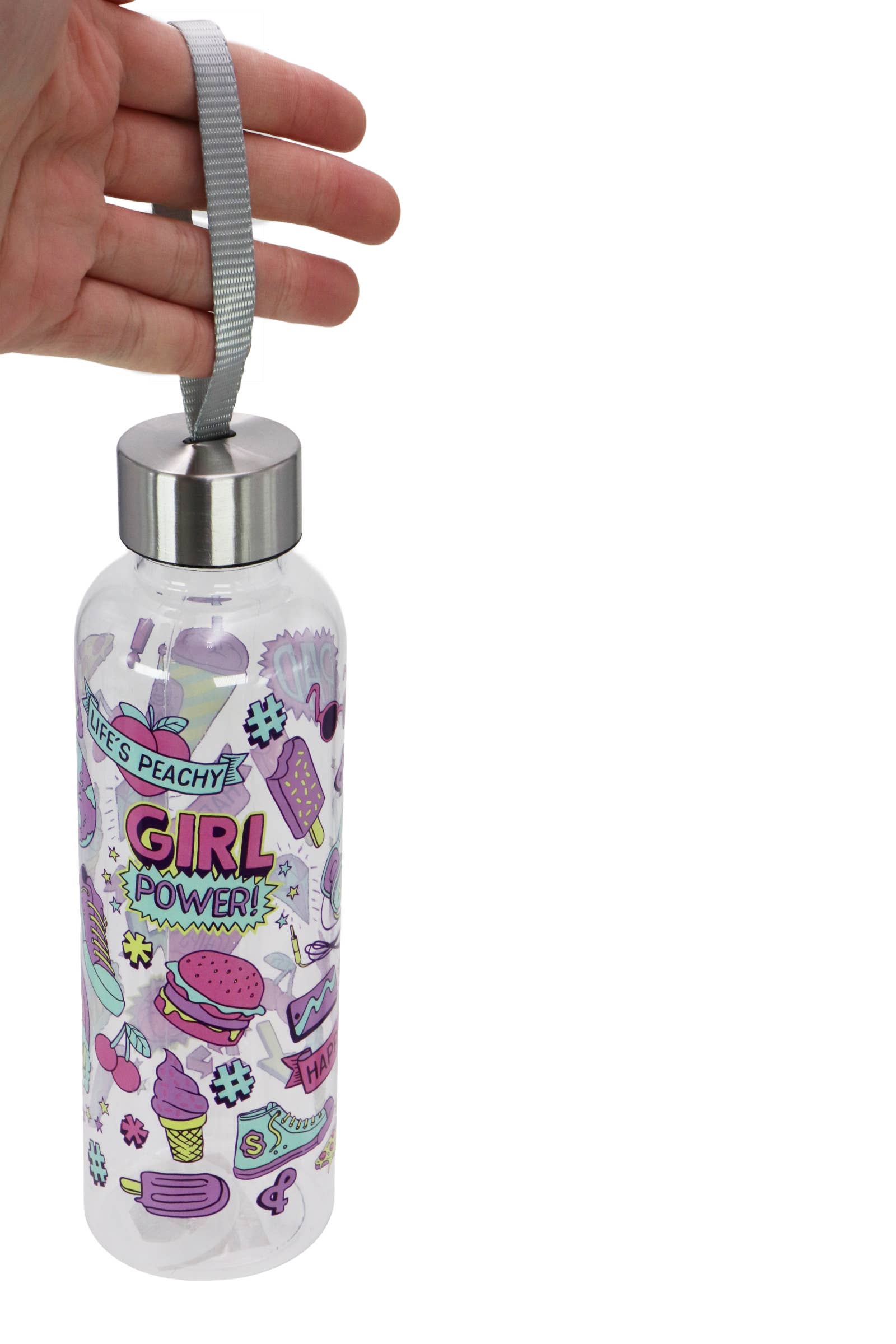 Motivational Positive Slogan Clear Tumbler Cup