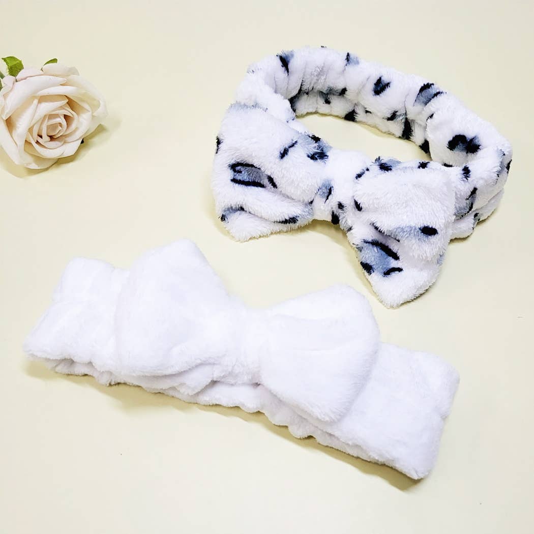 Assorted Plush Beauty Spa Headband