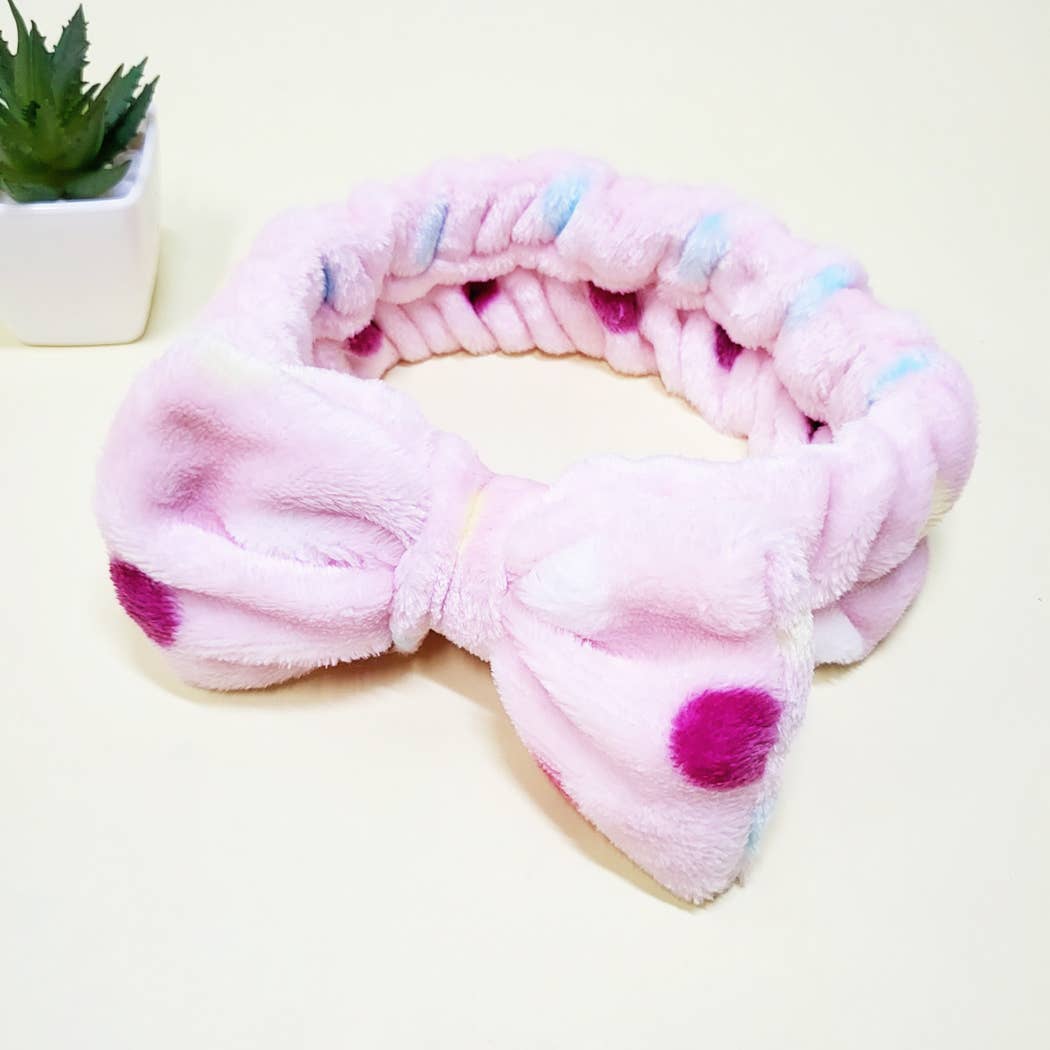 Assorted Plush Beauty Spa Headband