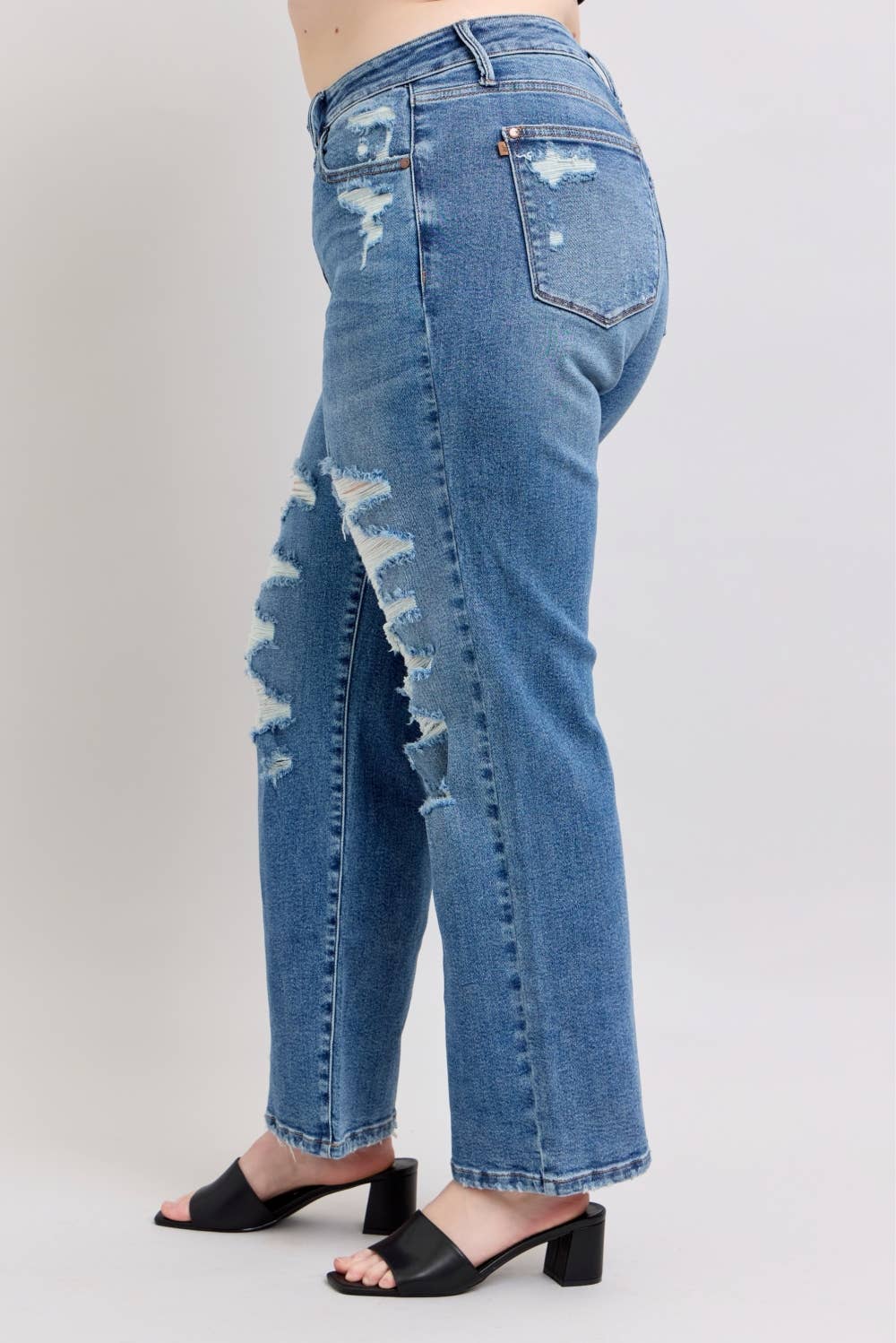 HW Heavy Destroy Straight - PLUS