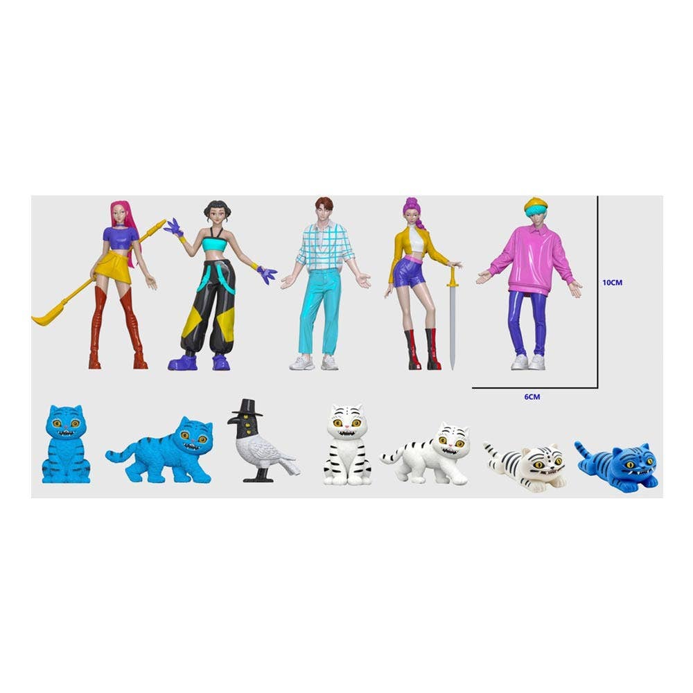 Kpop Demon Hunters Character Mini Figure Blind Box