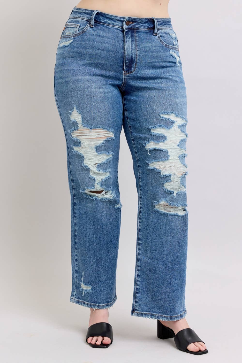 HW Heavy Destroy Straight - PLUS