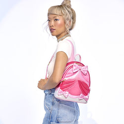 Cinderella 75th Anniversary Pink Bow Gown Cosplay Mini Backpack
