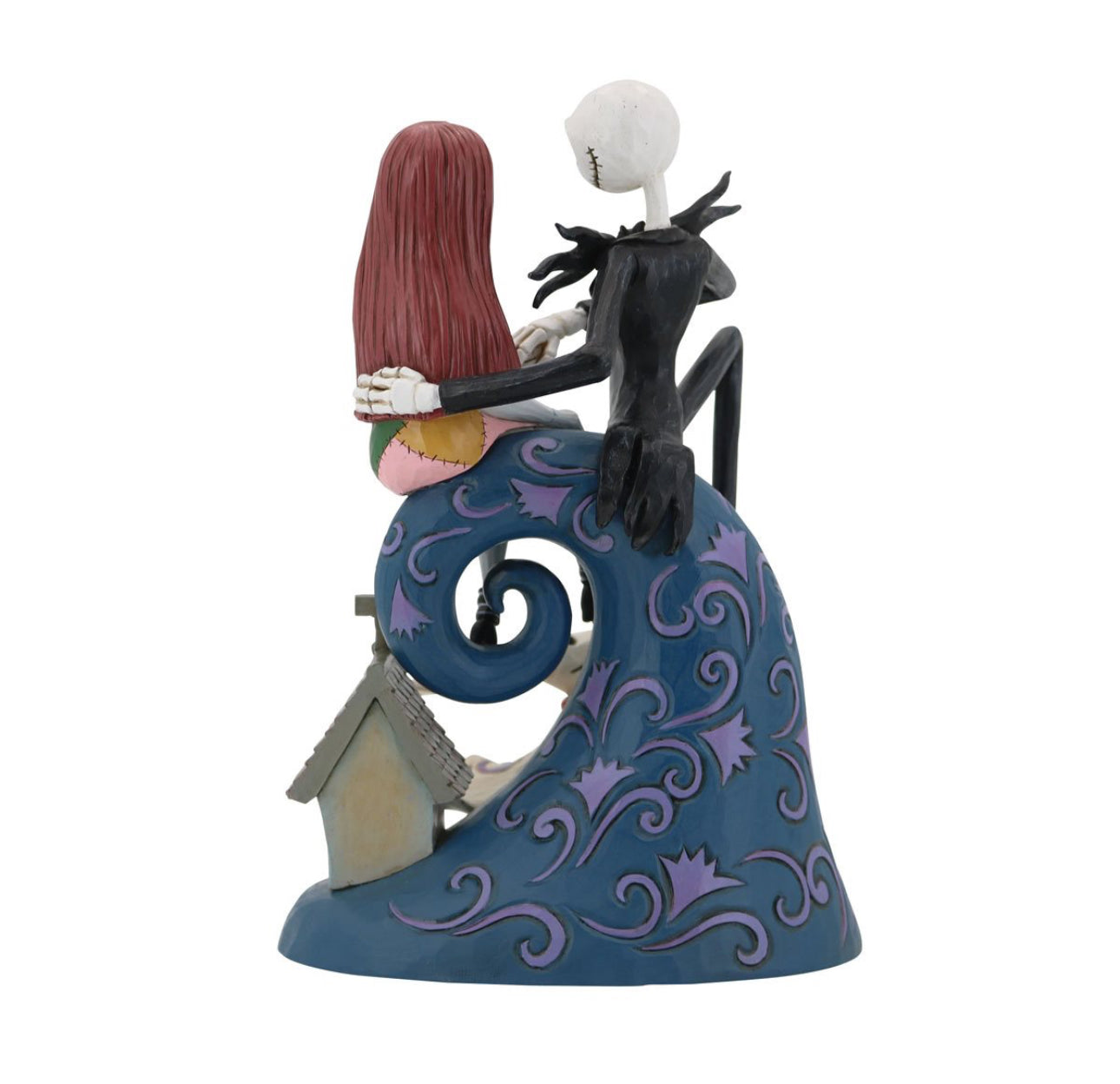 Disney Traditions The Nightmare Before Christmas Jack, Sally, and Zero on Hill by Jim Shore Statue