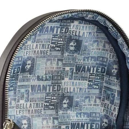LOUNGEFLY HARRY POTTER BELLATRIX LESTRANGE BACKPACK * UK EXCLUSIVE