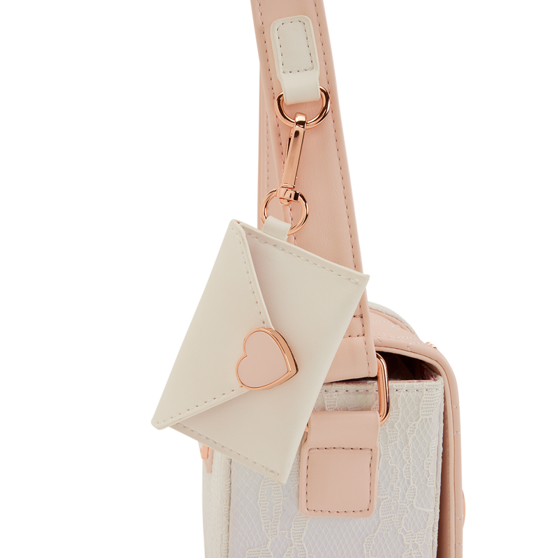 Valentine's Day Heart Envelope Crossbody Bag with Coin Bag