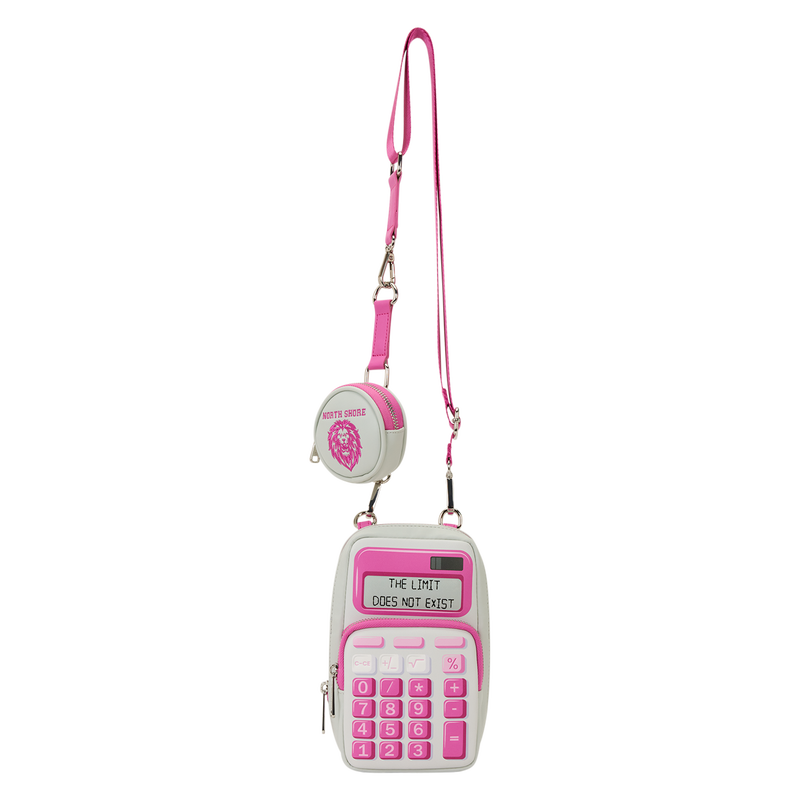 Mean Girls Calculator Cell Phone Crossbody Bag with Coin Bag