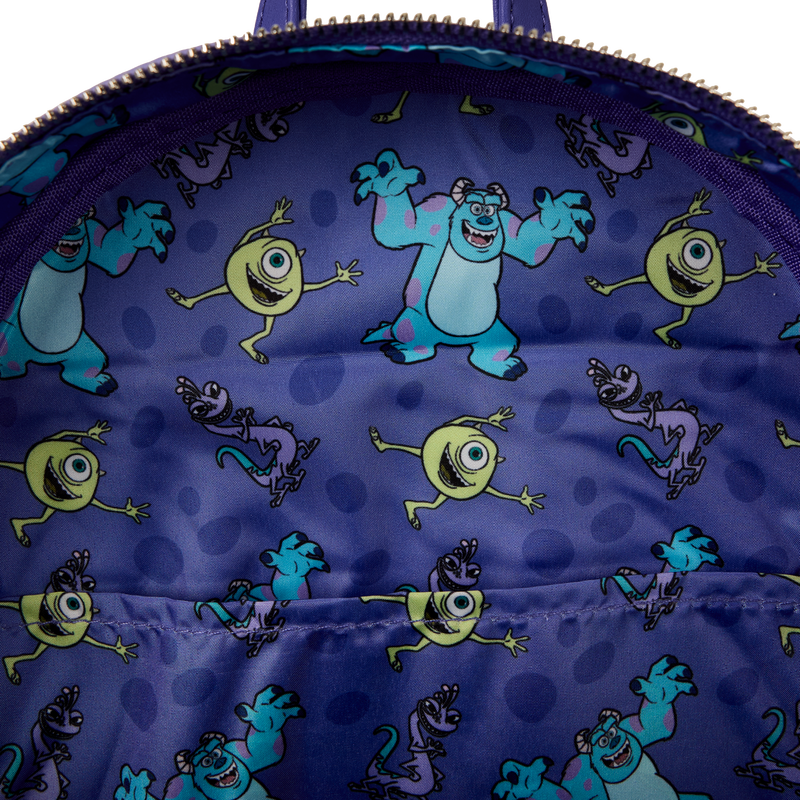 Monsters, Inc. Sulley, Mike, & Randall Triple Pocket Mini Backpack