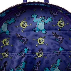 Monsters, Inc. Sulley, Mike, & Randall Triple Pocket Mini Backpack