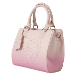 Stitch & Angel Cherry Blossom Heart Crossbody Bag