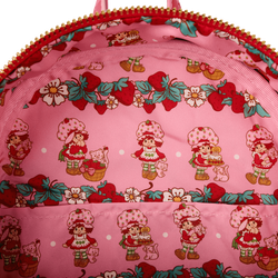 Strawberry Shortcake Denim Gingham Mini Backpack