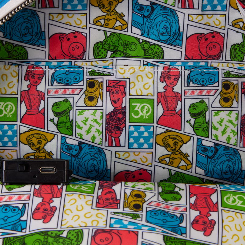 Toy Story 30th Anniversary Buzz Lightyear Glow Mini Backpack