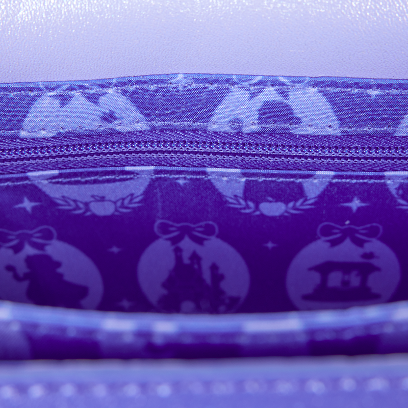 Snow White Shimmer Crossbody Bag