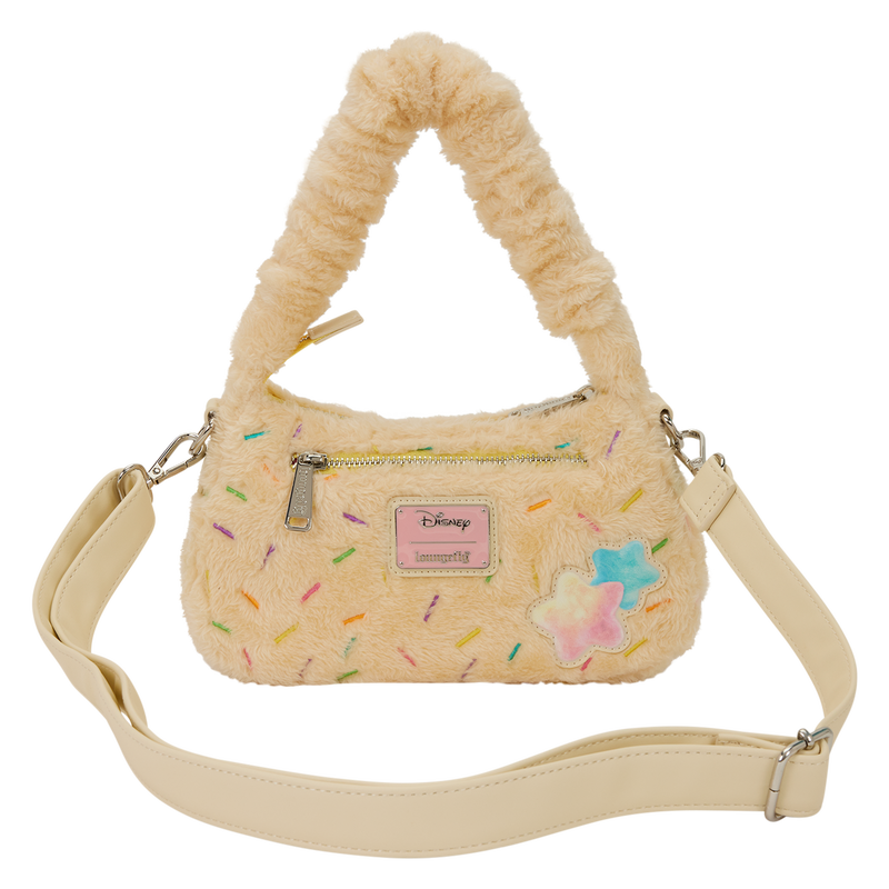 Zootopia 2 Officer Clawhauser Cotton Candy Plush Cosplay Crossbody Bag