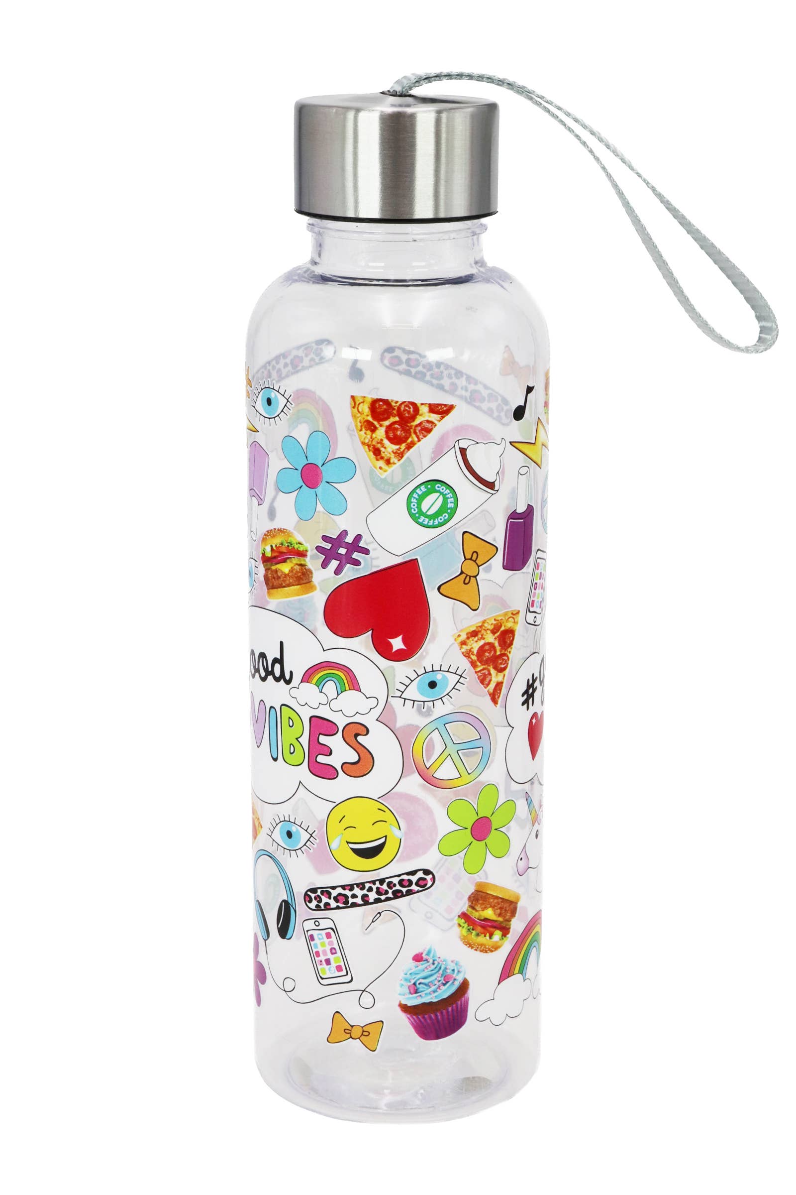 Motivational Positive Slogan Clear Tumbler Cup