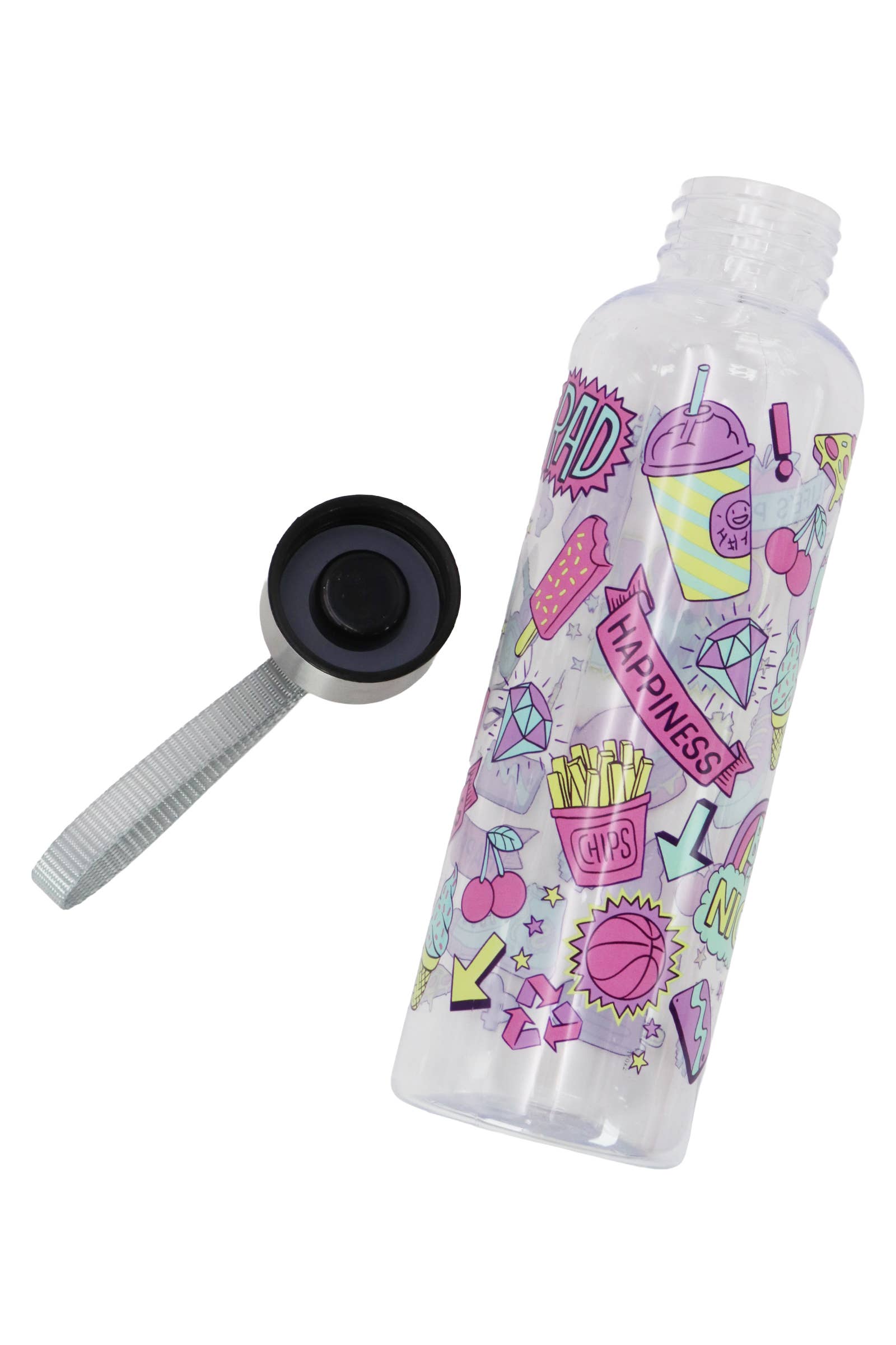 Motivational Positive Slogan Clear Tumbler Cup