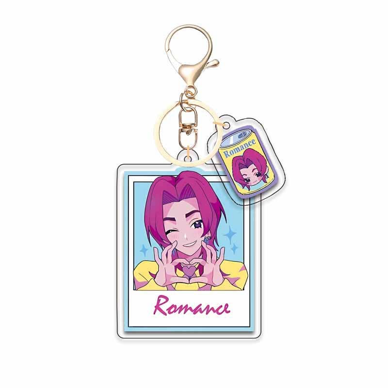 KDH K-pop inspired acrylic mini character keychain pendant