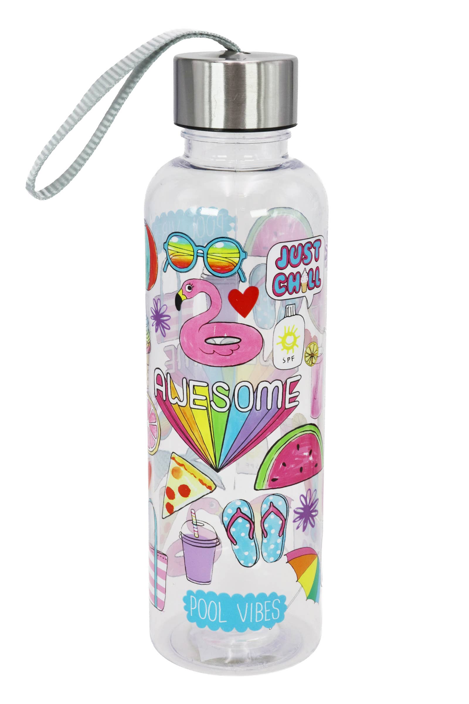 Motivational Positive Slogan Clear Tumbler Cup