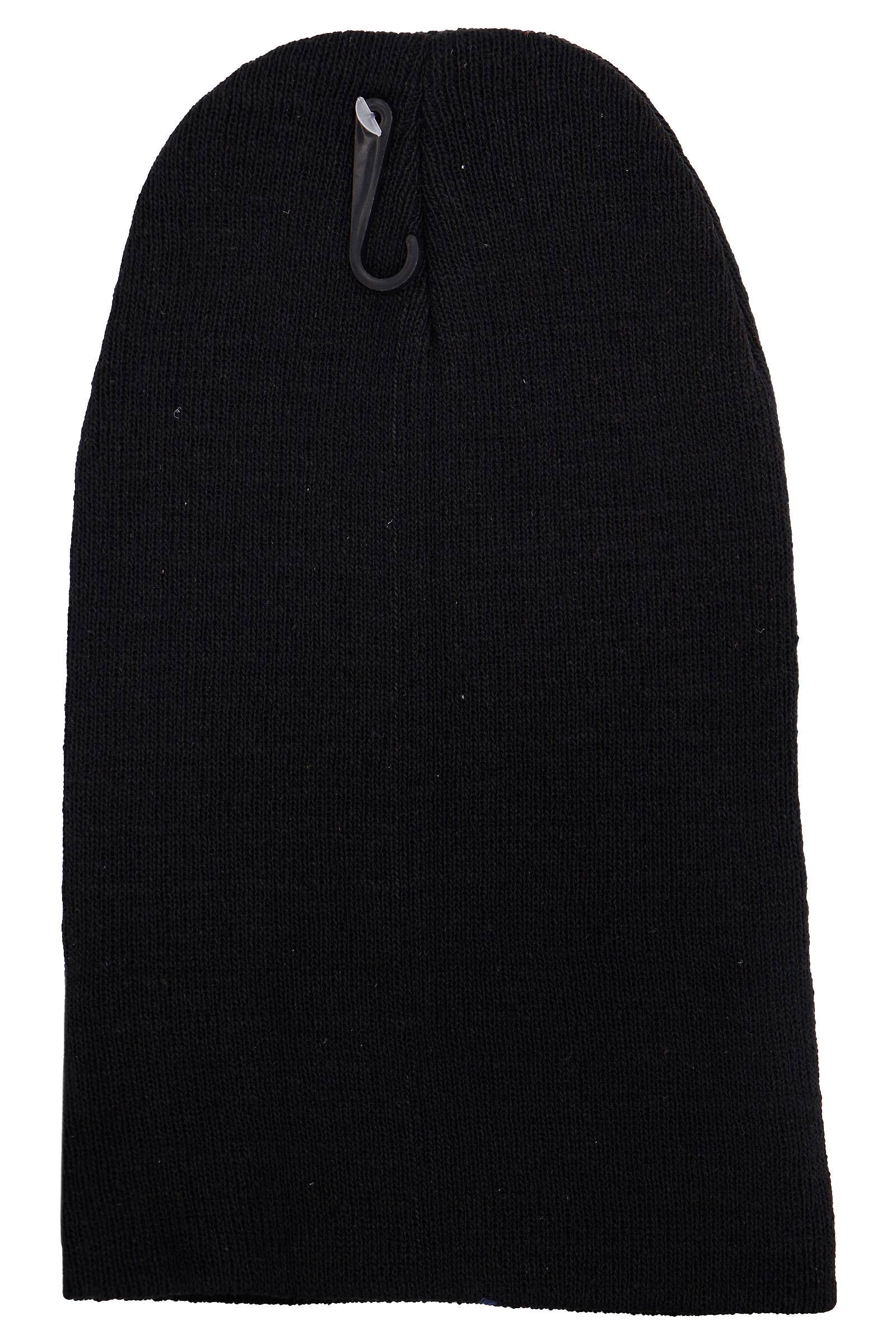 Dark Neutrals Acrylic Cuffed Beanie