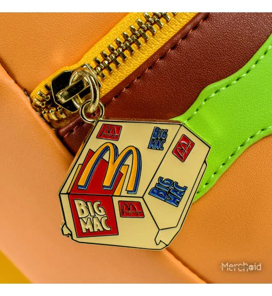 McDonald's Big Mac Figural Mini Backpack