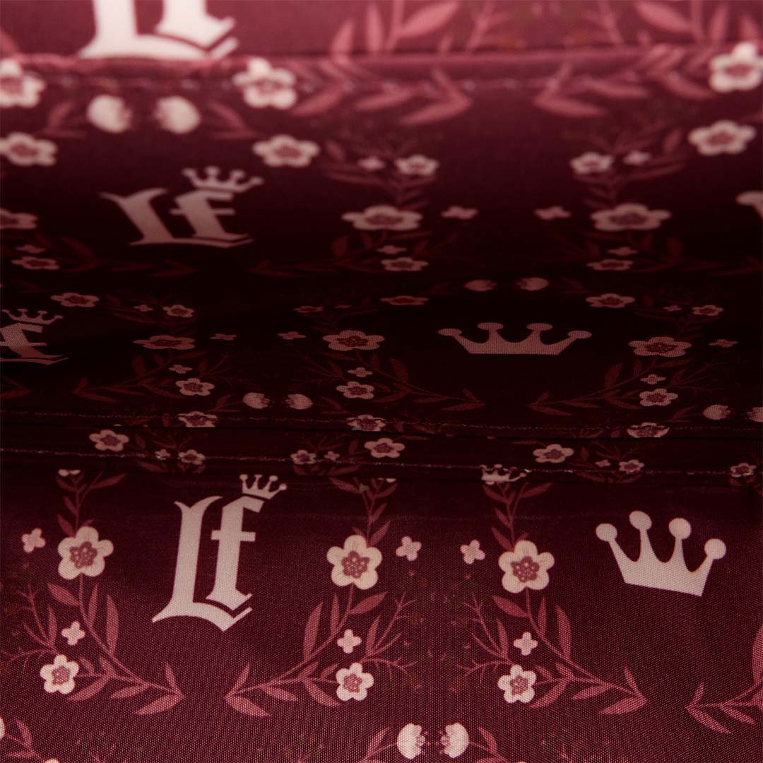 Loungefly Cream & Red Floral Crossbody Bag